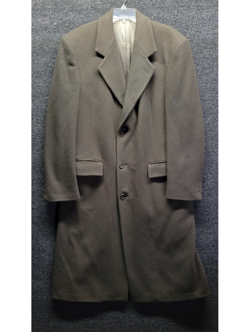 Christian Dior Monsieur Sport Men's Sz 46R Brown Wool Trench Luxury Boujie Rare